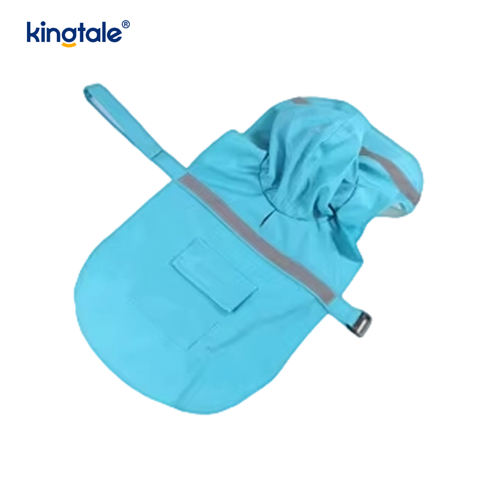 متعدد الألوان معطف واق من المطر الكلب