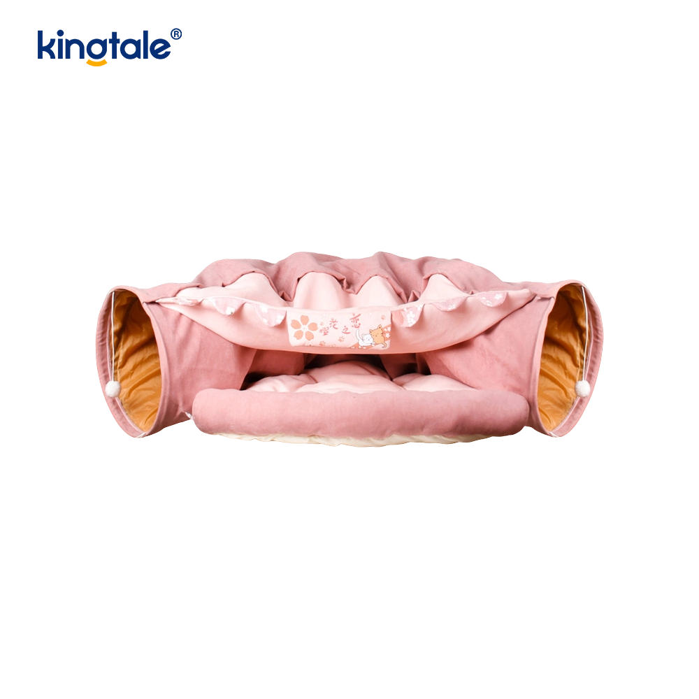 لعبة نفق لعب القطط القابلة للطي، لعبة متاهة بيت القطط في الأماكن المغلقة
