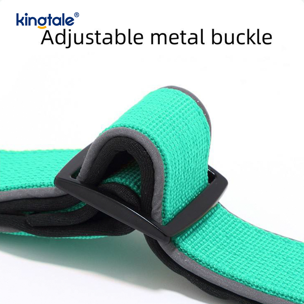 مشبك طوق كلب تكتيكي عاكس ثقيل قابل للتعديل للكلاب M L